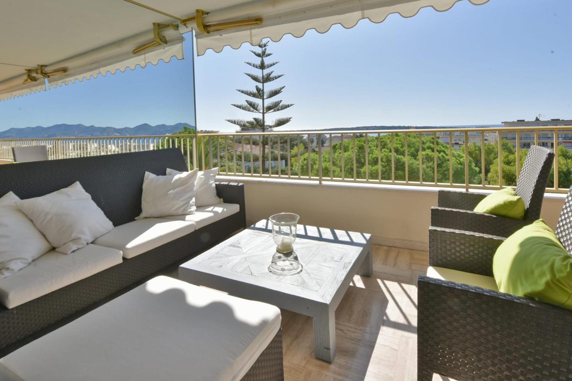 Close To Downtown Cannes Swimming Pool And Sea View Exterior foto